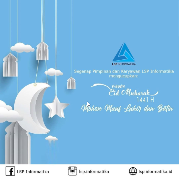 Selamat Hari Raya Idul Fitri 1441 H